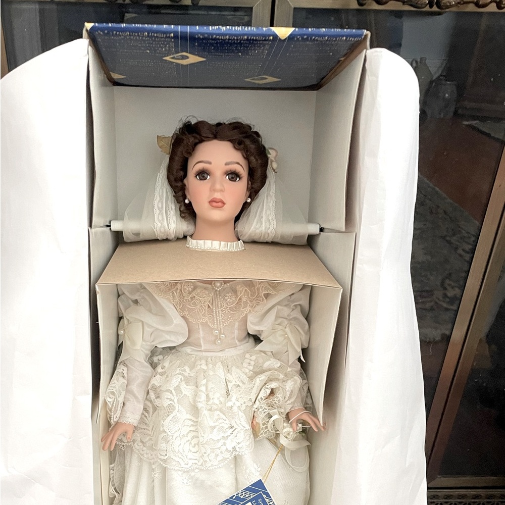 Doll “Princes Bride” by Symphony with musical song “Once Upon a Dream” by Reuge